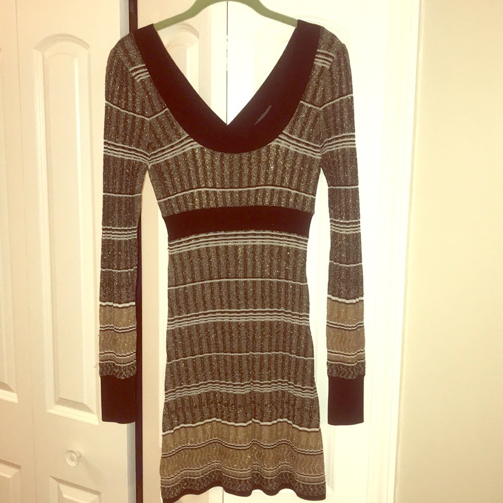 Long sleeve sweater dress size S